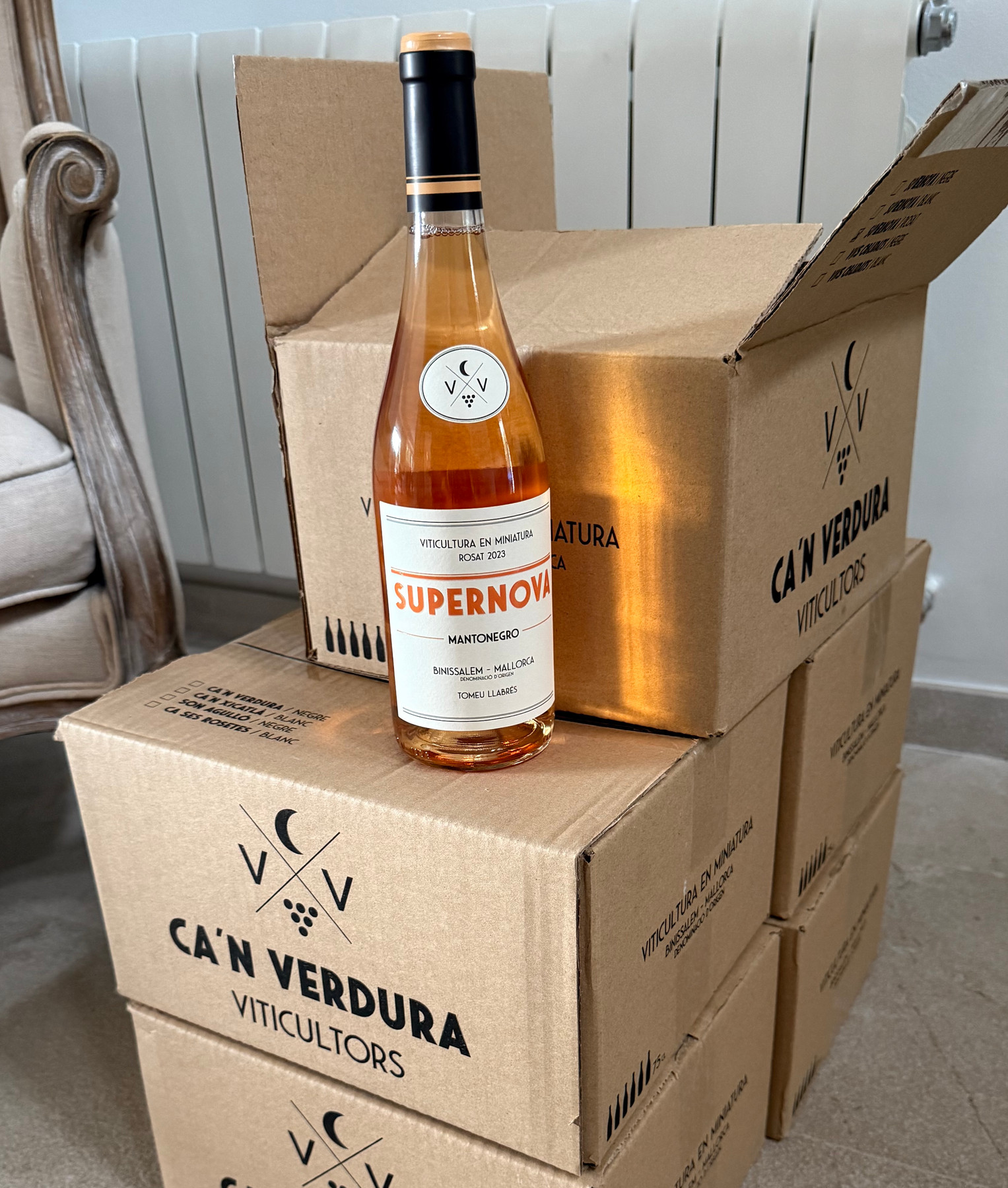 Supernova Montenegro Rosé from Ca'n Verdura in Binissalem